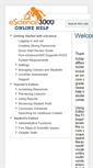 Mobile Screenshot of help.escience3000.com